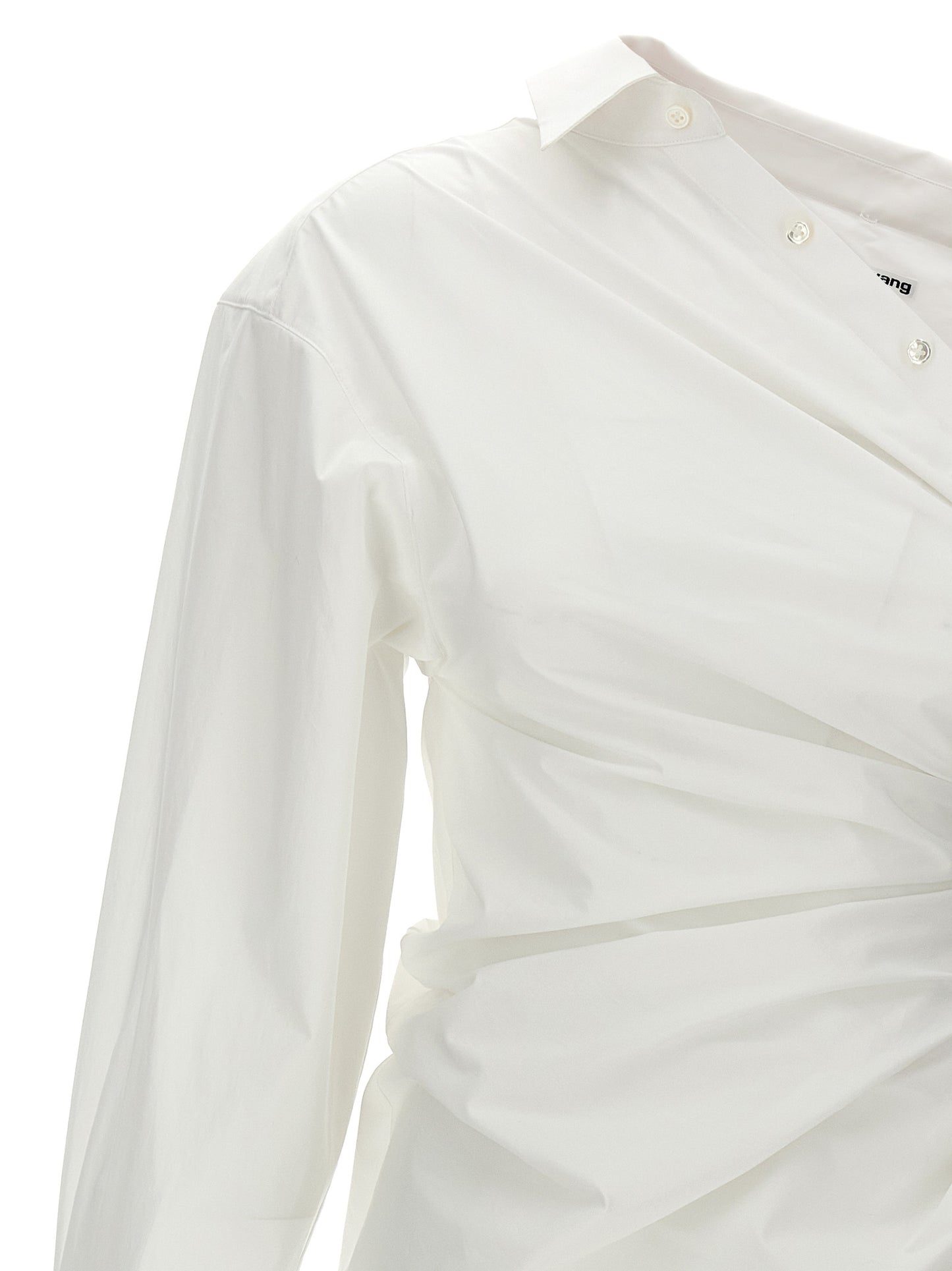 Alexander Wang Weißes Baumwoll-Kurzkleid