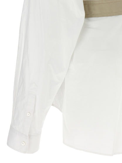 Balenciaga Weiße Baumwollbluse