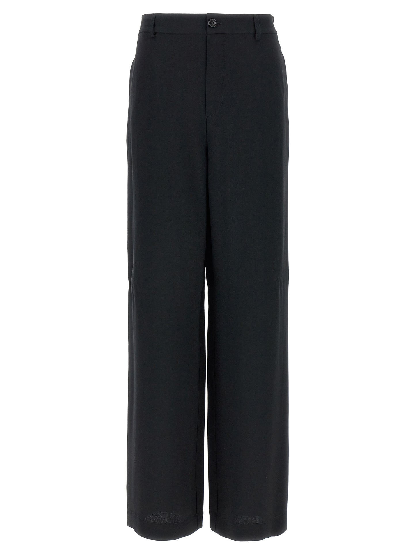 Moschino Schwarze Freizeithose aus Acetat