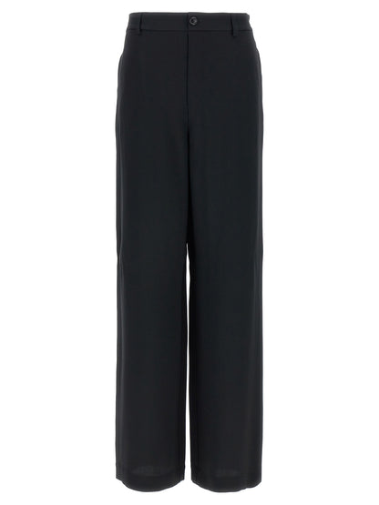 Moschino Schwarze Freizeithose aus Acetat
