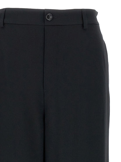 Moschino Schwarze Freizeithose aus Acetat
