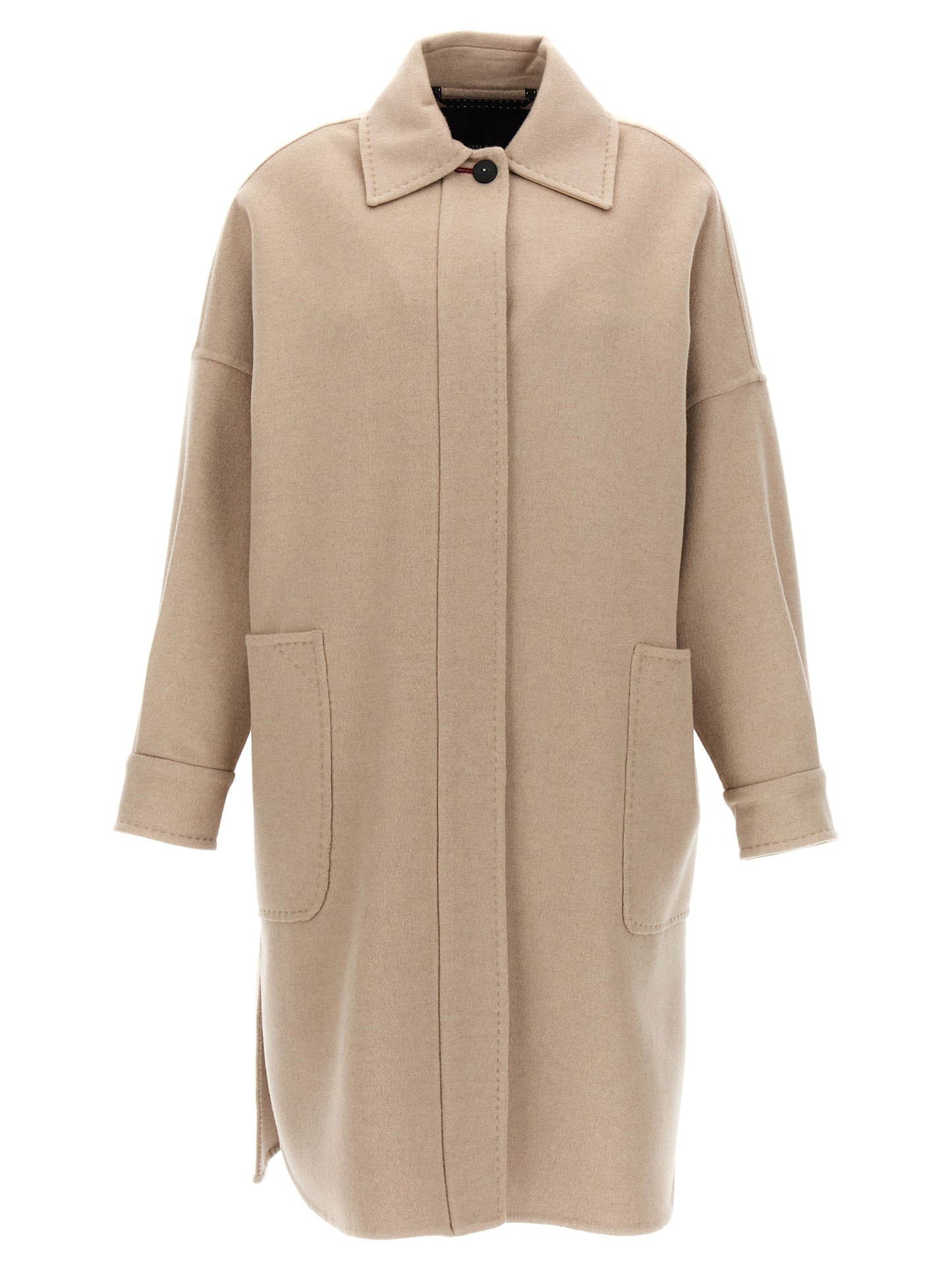 Max Mara Beiger Kaschmir-Mantel