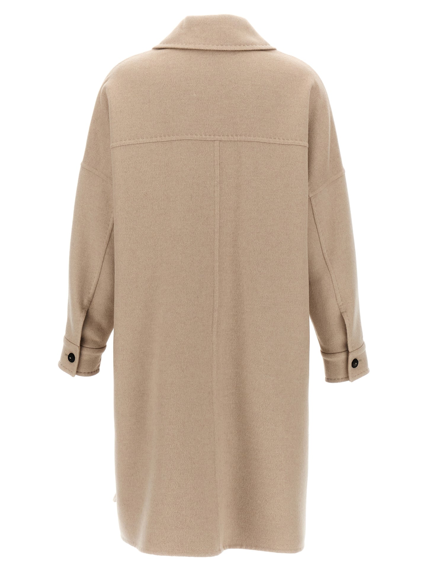 Max Mara Beiger Kaschmir-Mantel