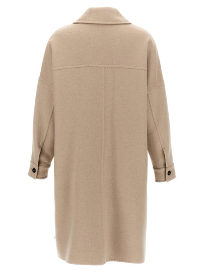 Max Mara Beiger Kaschmir-Mantel