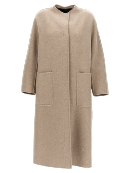 Max Mara Beiger Kaschmir-Mantel