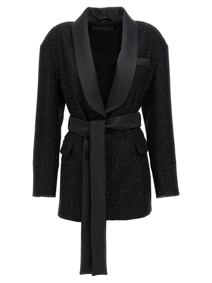 Max Mara Schwarzer Blazer aus Viskose