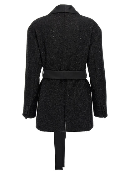 Max Mara Schwarzer Blazer aus Viskose