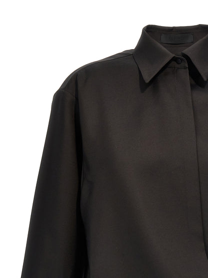Valentino Garavani Schwarze Wollbluse