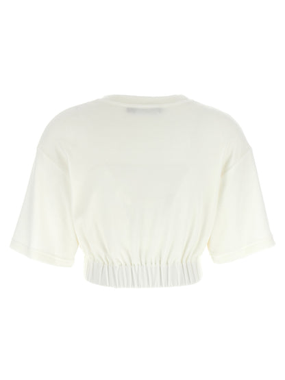 Dolce & Gabbana Weißes Baumwoll-T-Shirt