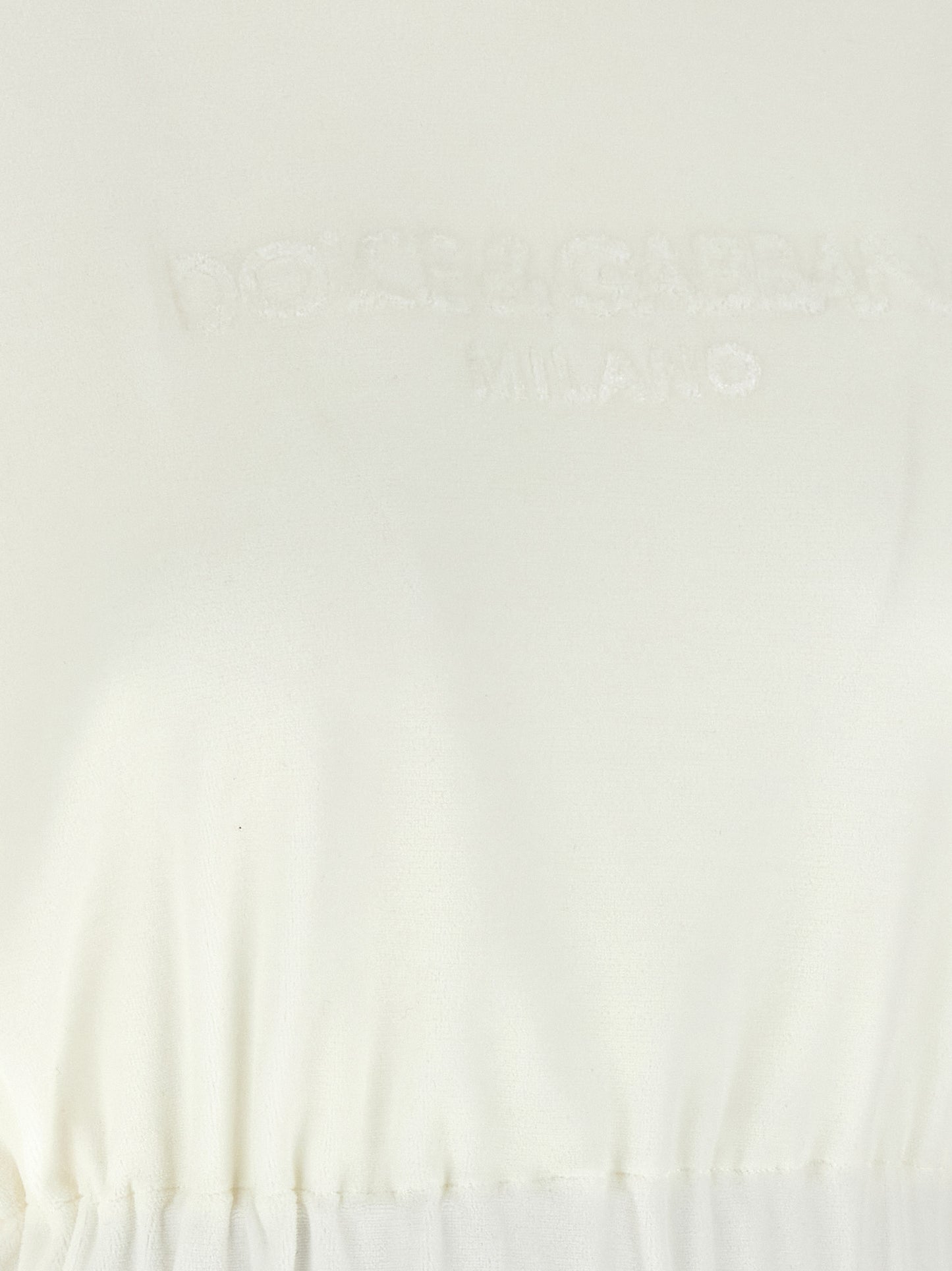 Dolce & Gabbana Weißes Baumwoll-T-Shirt