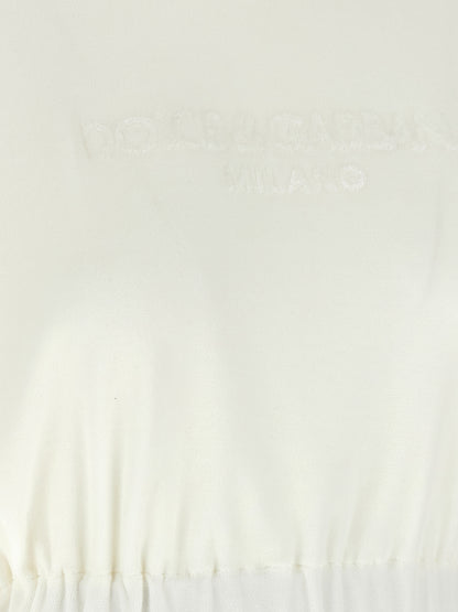 Dolce & Gabbana Weißes Baumwoll-T-Shirt