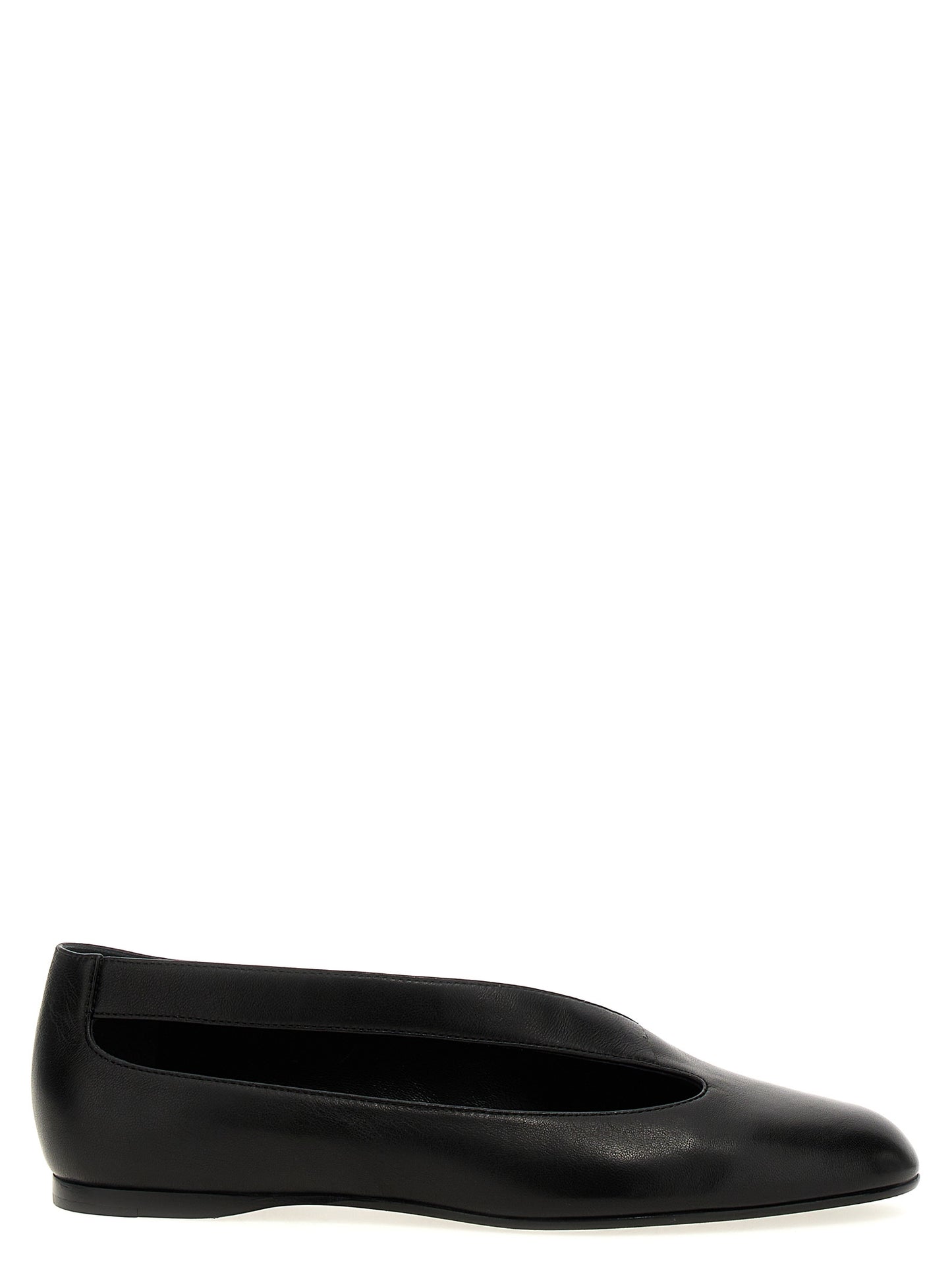 Khaite Schwarze Ballerinas aus Lammleder