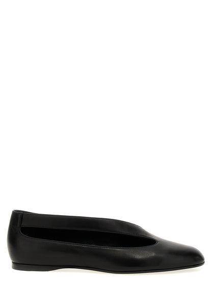 Khaite Schwarze Ballerinas aus Lammleder
