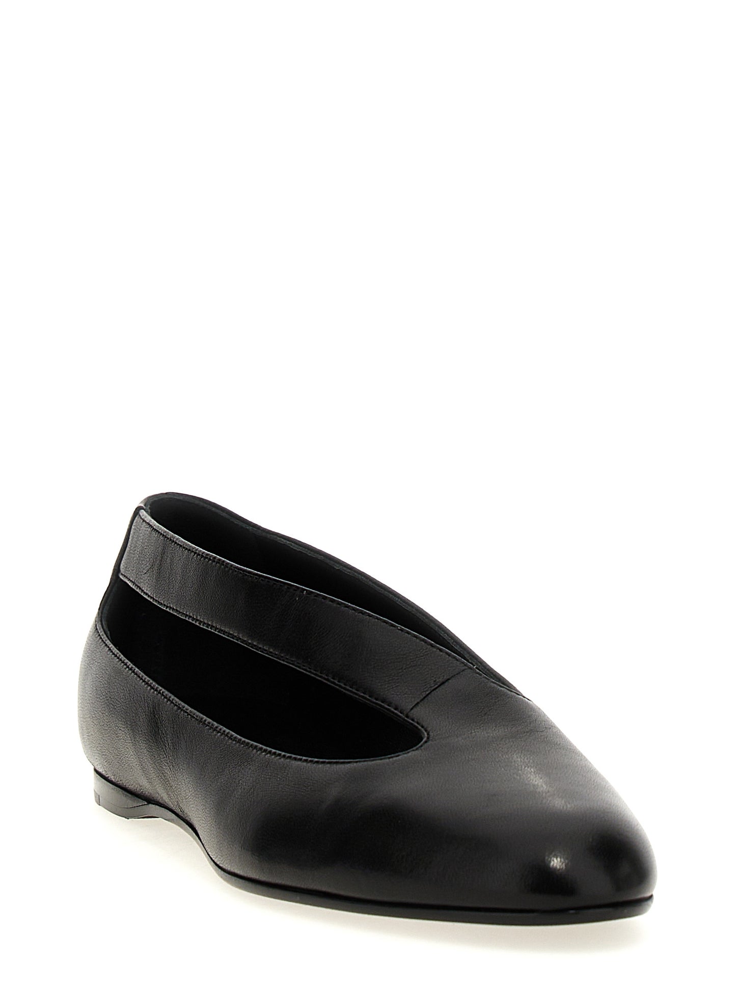 Khaite Schwarze Ballerinas aus Lammleder