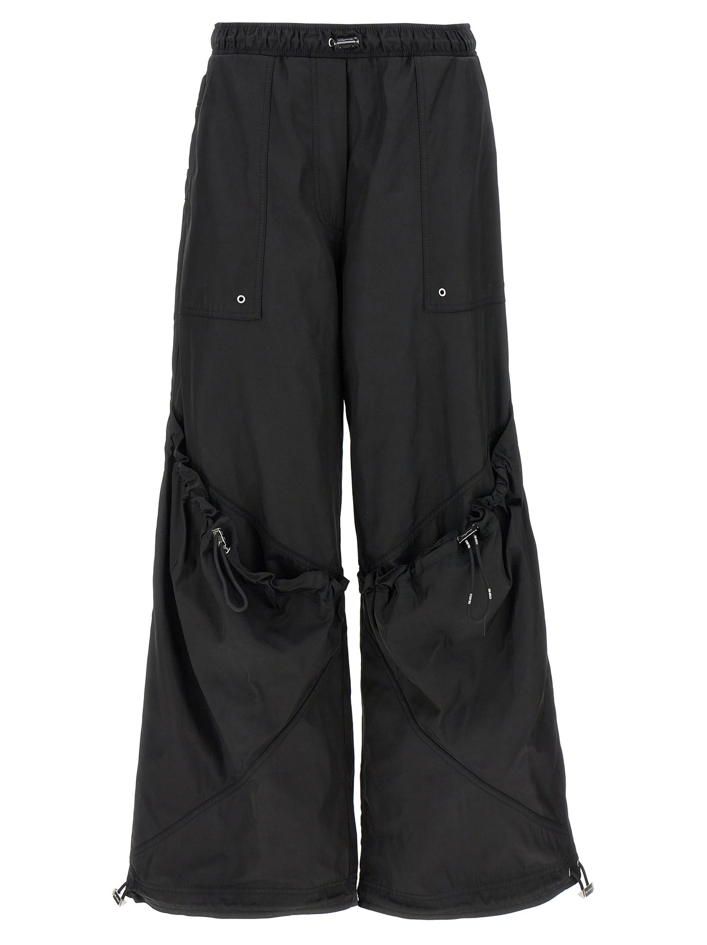 The Attico Schwarze Freizeithose aus Polyester