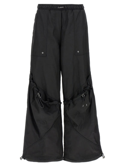 The Attico Schwarze Freizeithose aus Polyester