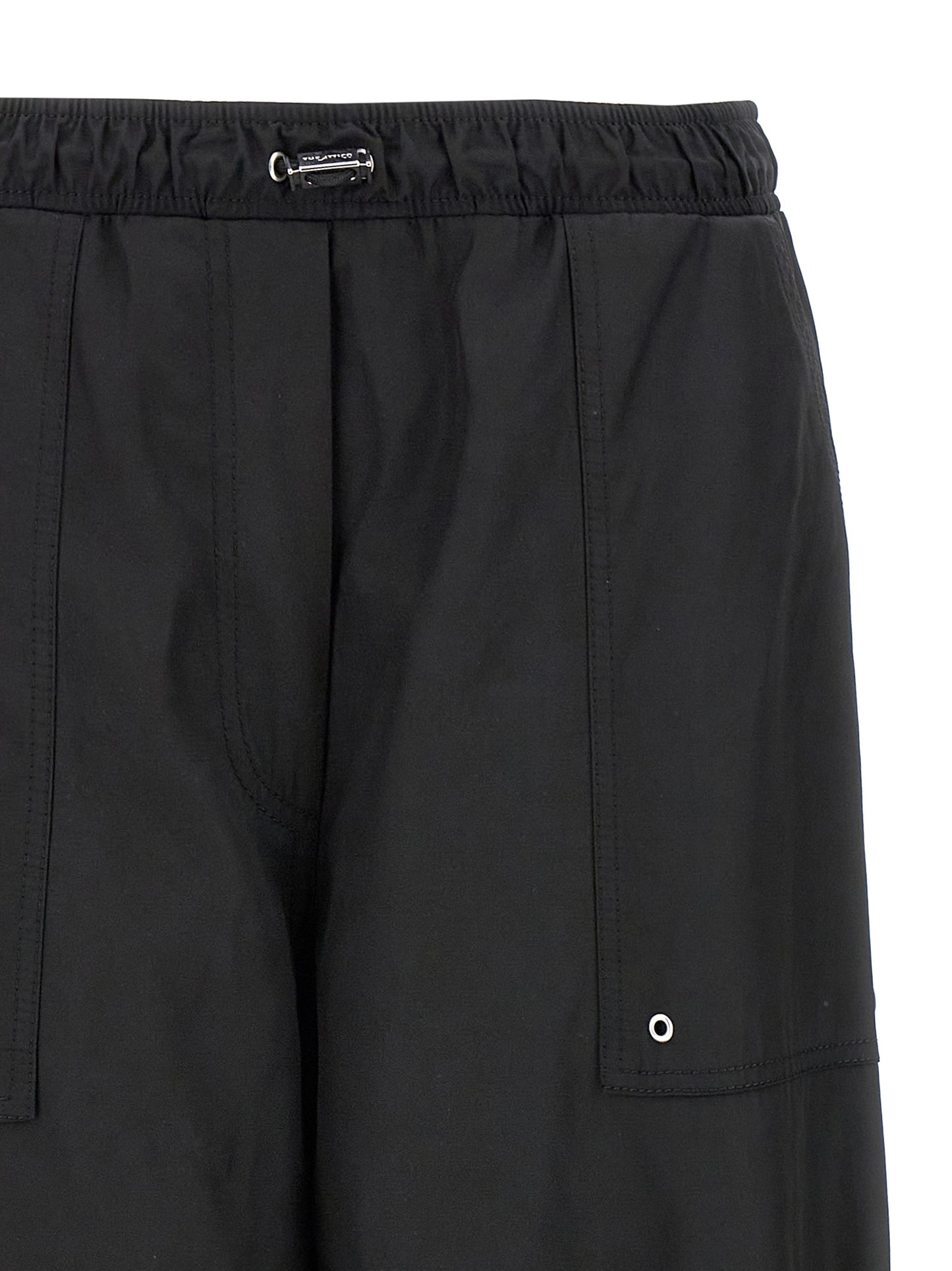 The Attico Schwarze Freizeithose aus Polyester