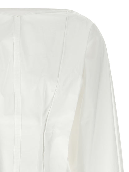 Khaite Weiße Baumwollbluse