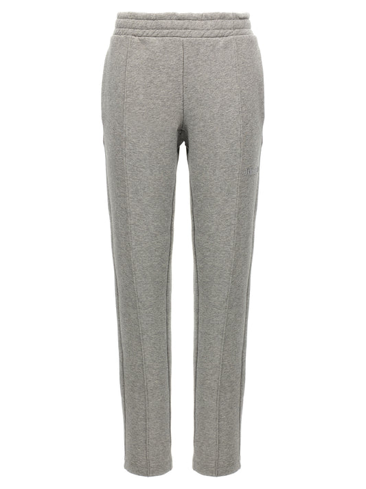 The Attico Graue Baumwoll-Jogginghose (Sporthose)