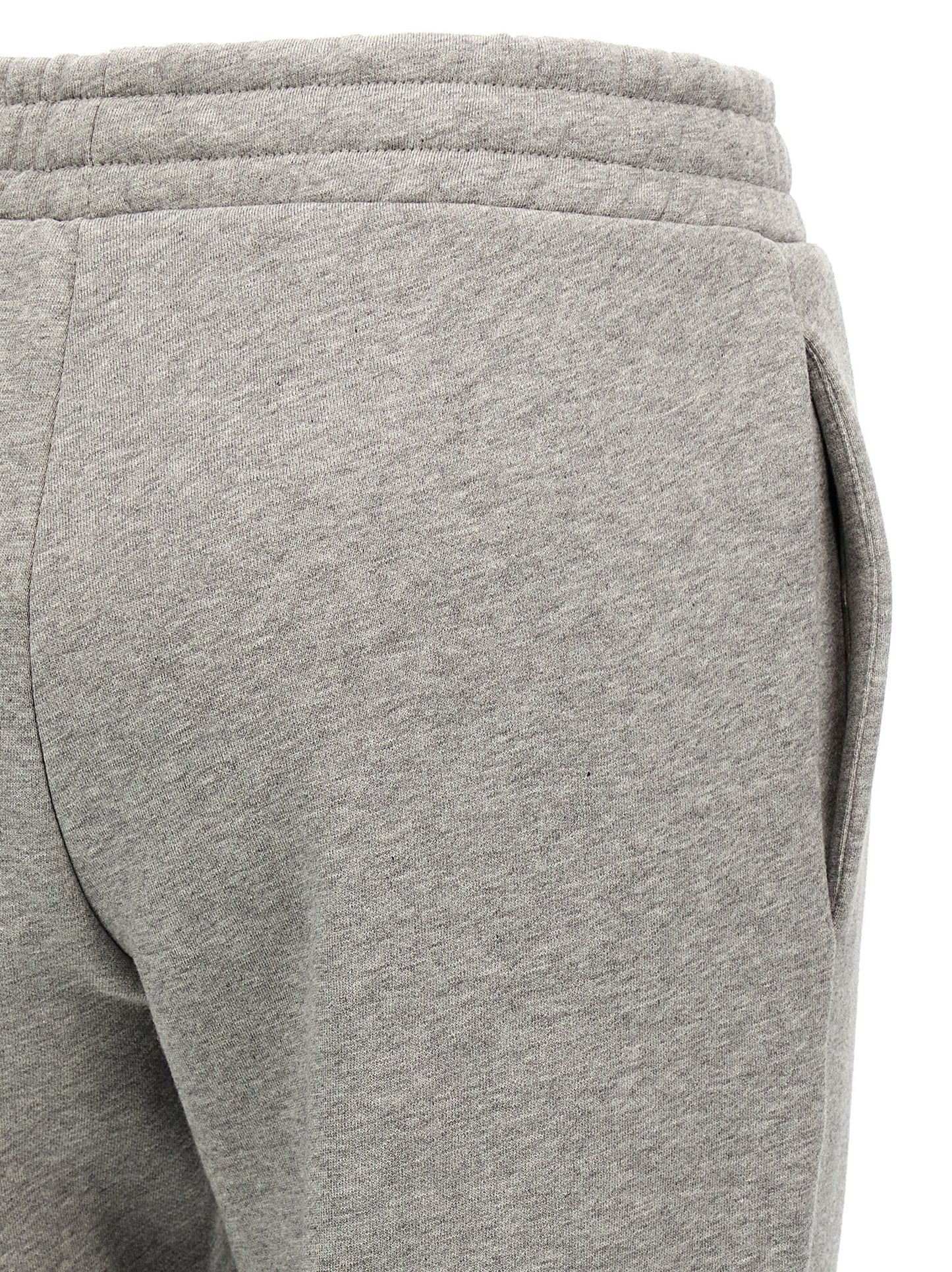 The Attico Graue Baumwoll-Jogginghose (Sporthose)
