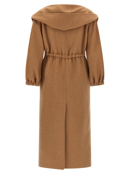 Max Mara Brauner Wollmantel