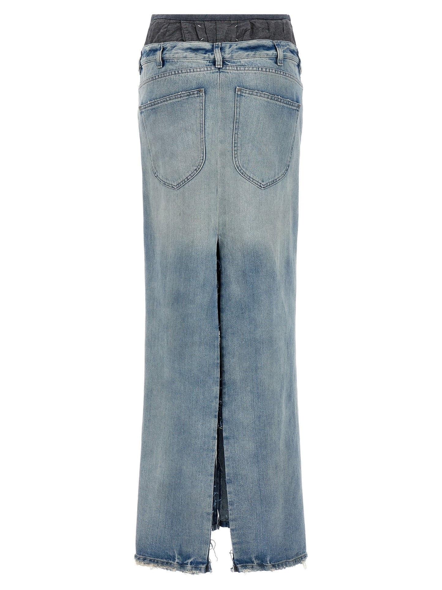 Maison Margiela Mehrfarbiger Minirock aus Baumwolle