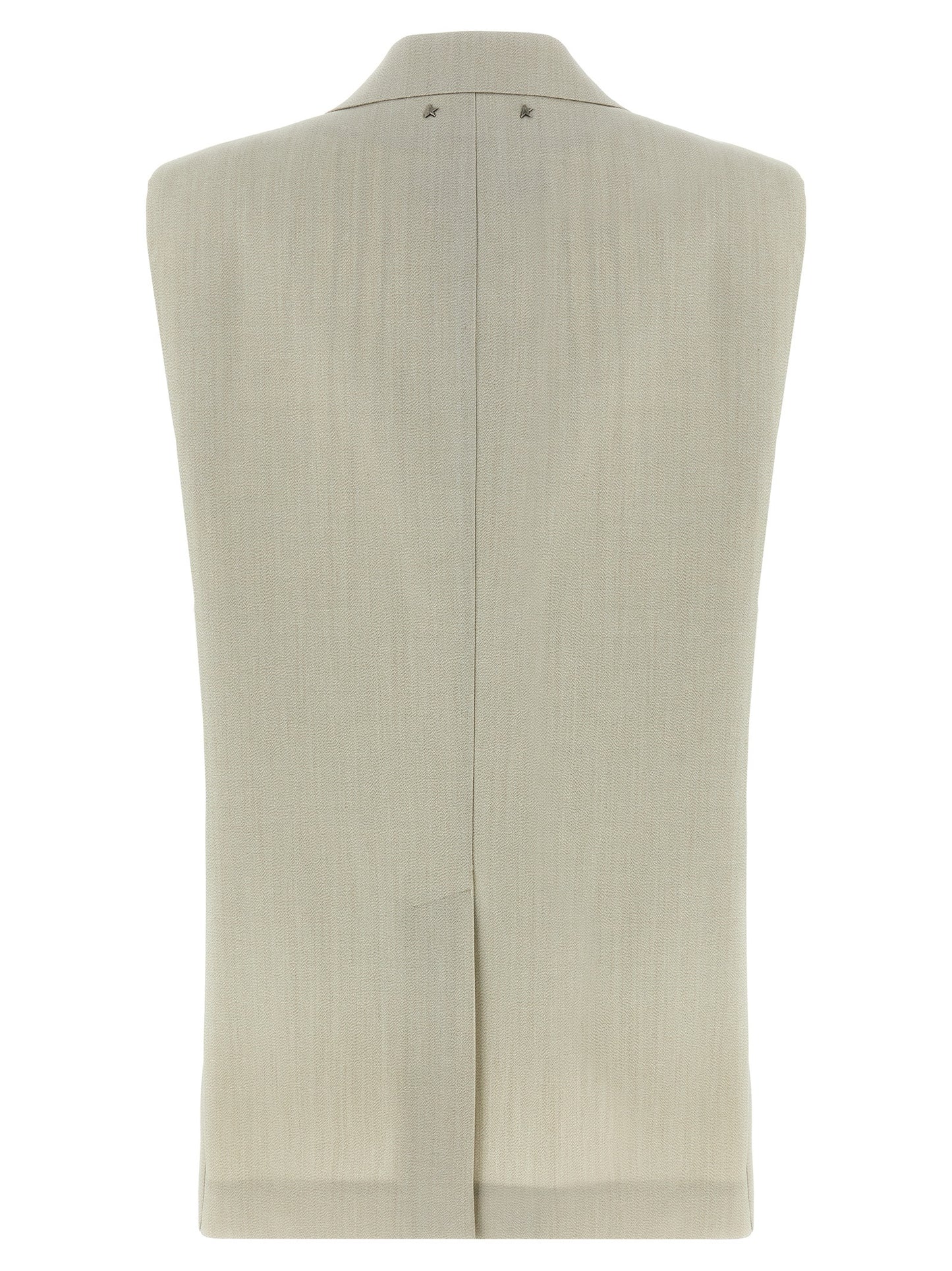 Golden Goose Beige Virgin Wool Weste