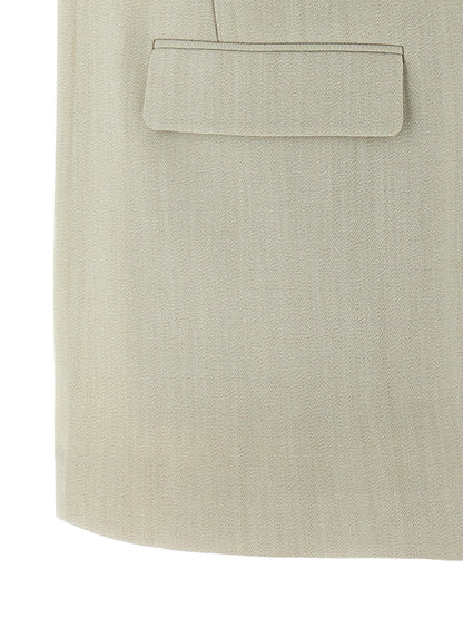 Golden Goose Beige Virgin Wool Weste