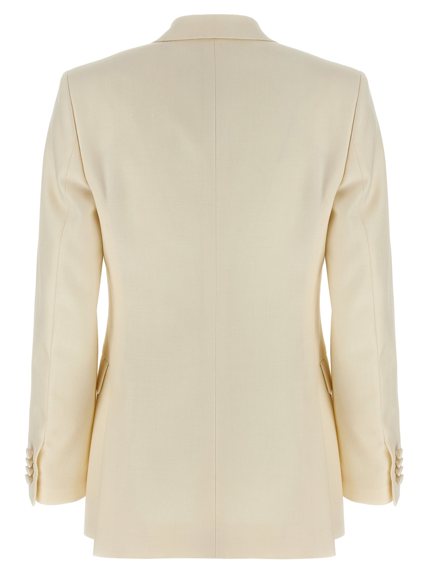 Brioni Weißer Wollblazer