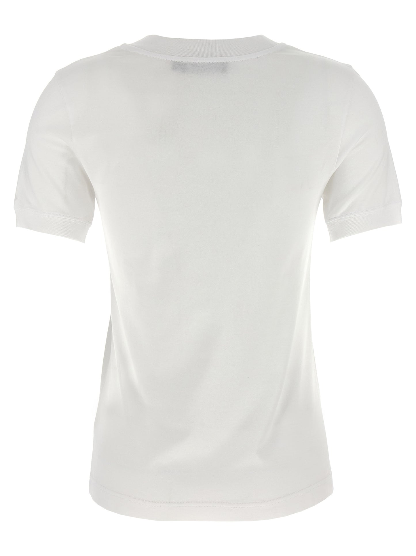 Dolce & Gabbana Weißes Baumwoll-T-Shirt