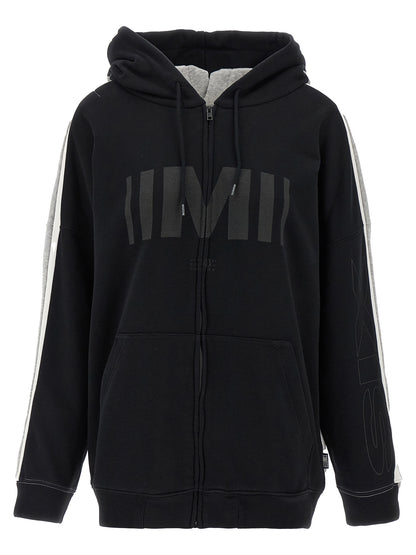 MM6 Maison Margiela Mehrfarbiger Baumwollpullover