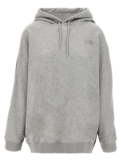MM6 Maison Margiela Mehrfarbiger Baumwollpullover