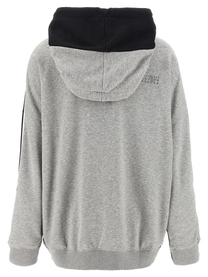 MM6 Maison Margiela Mehrfarbiger Baumwollpullover