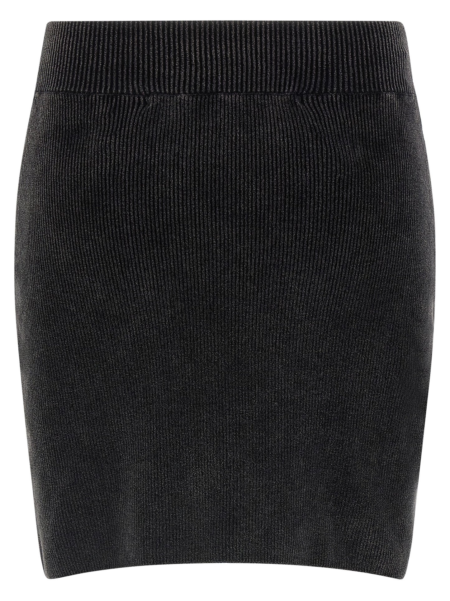 Alexander Wang Schwarzer Baumwoll-Maxirock