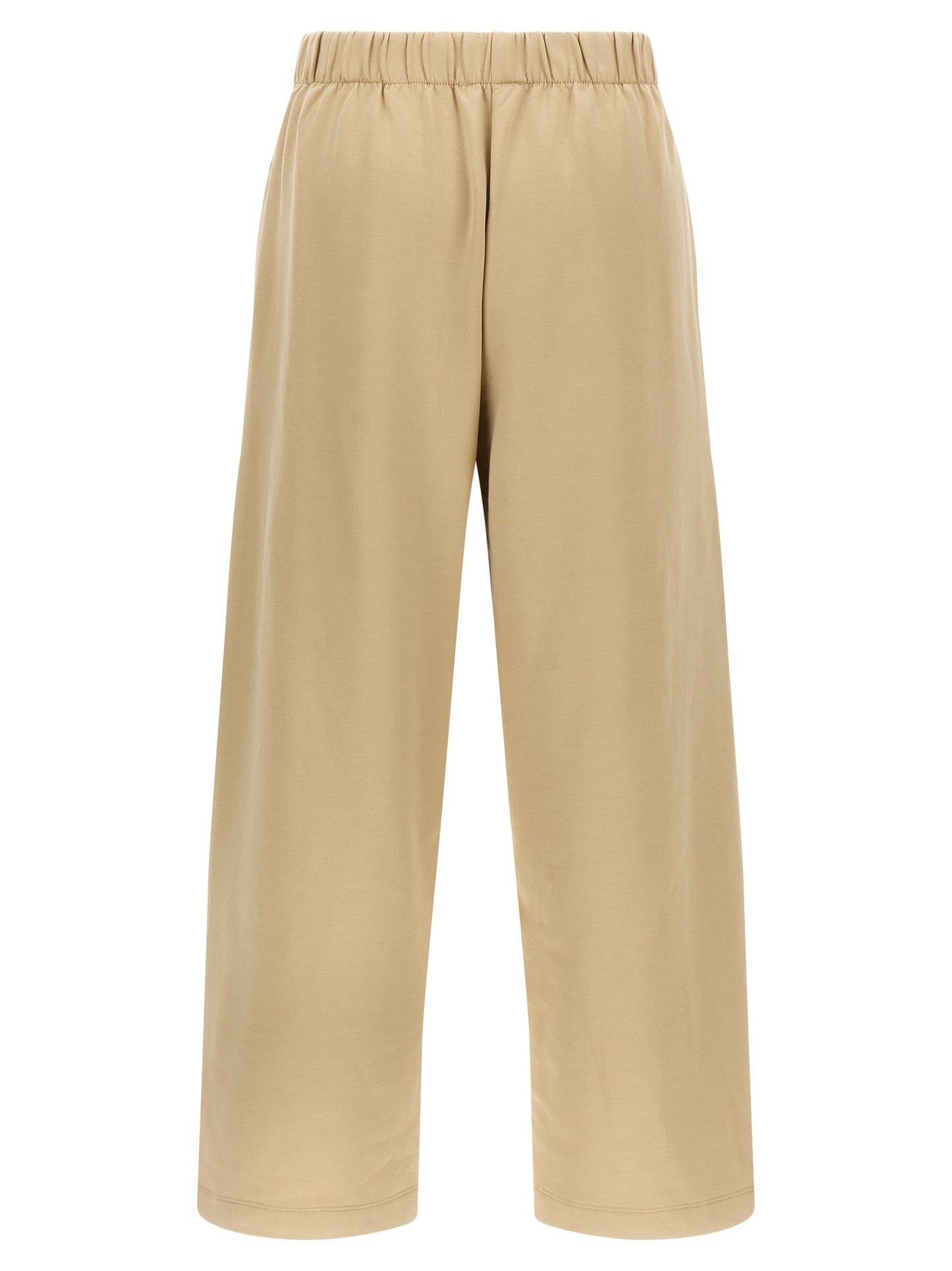 Max Mara Braune Seidenhose Lässig