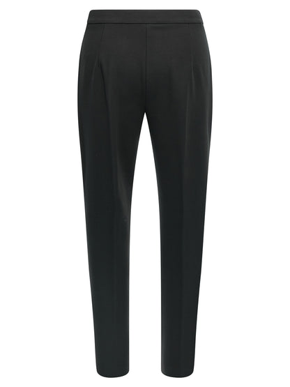 Max Mara Schwarze Freizeithose aus Viskose
