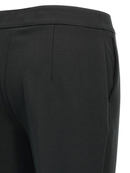 Max Mara Schwarze Freizeithose aus Viskose