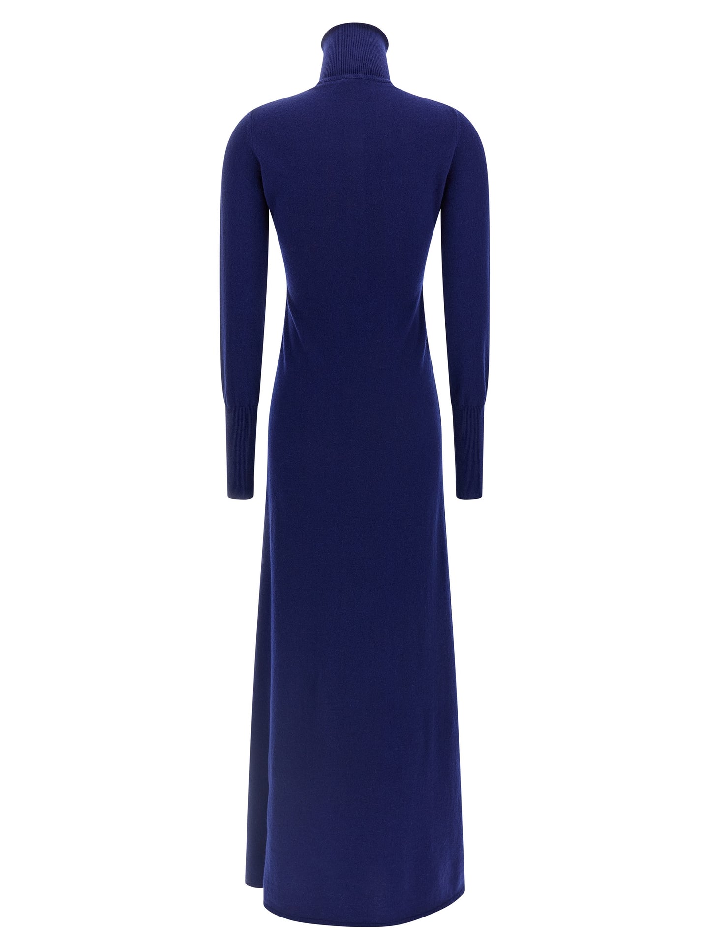 Tom Ford Langes blaues Kaschmirkleid