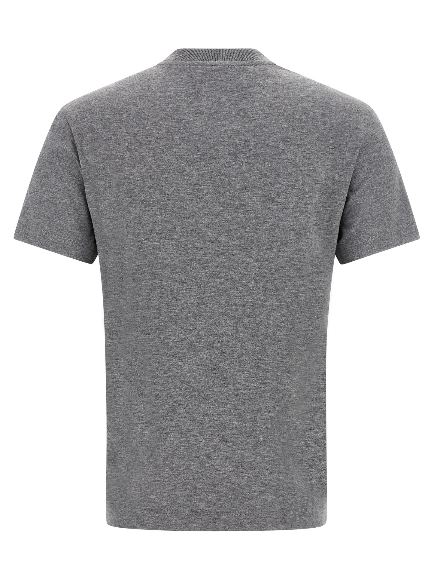 Fendi Graues Baumwoll-T-Shirt