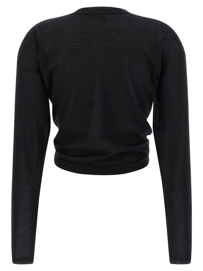 Dolce & Gabbana Schwarzer Kaschmir-Cardigan