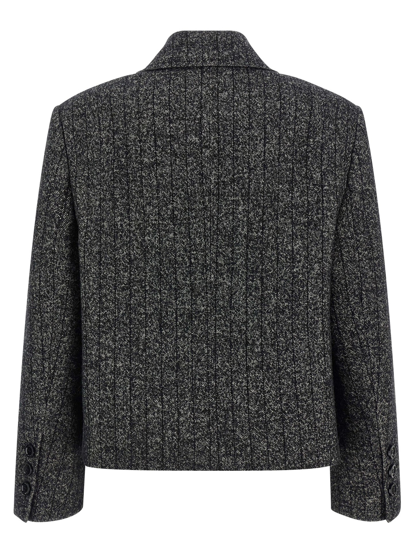 Dolce & Gabbana Zweifarbiger Blazer aus Elasthan