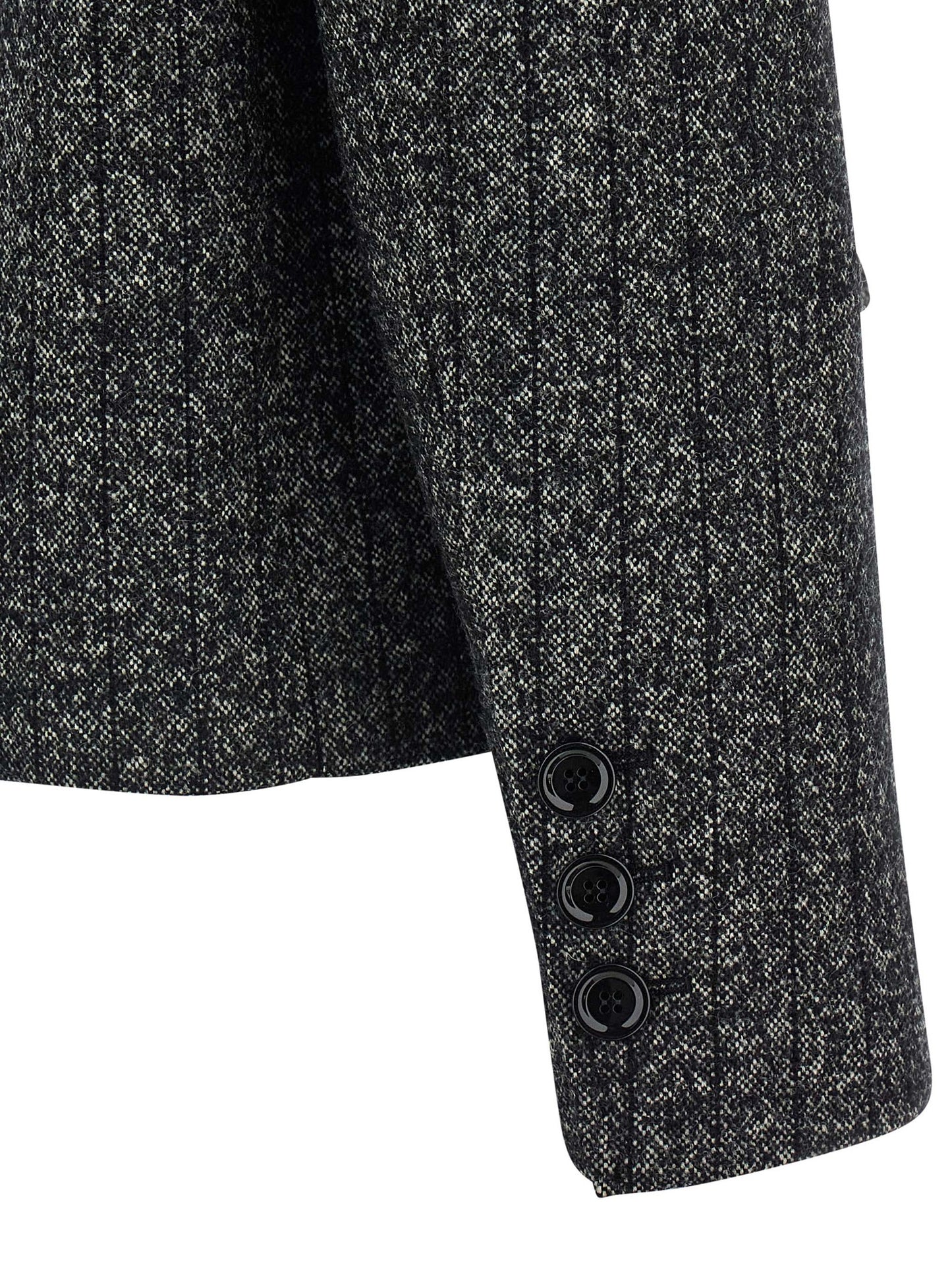 Dolce & Gabbana Zweifarbiger Blazer aus Elasthan