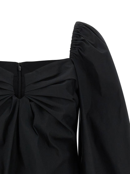 Carolina Herrera Schwarze Baumwoll-Tanktops