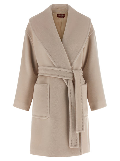 Max Mara Beiger Wollmantel