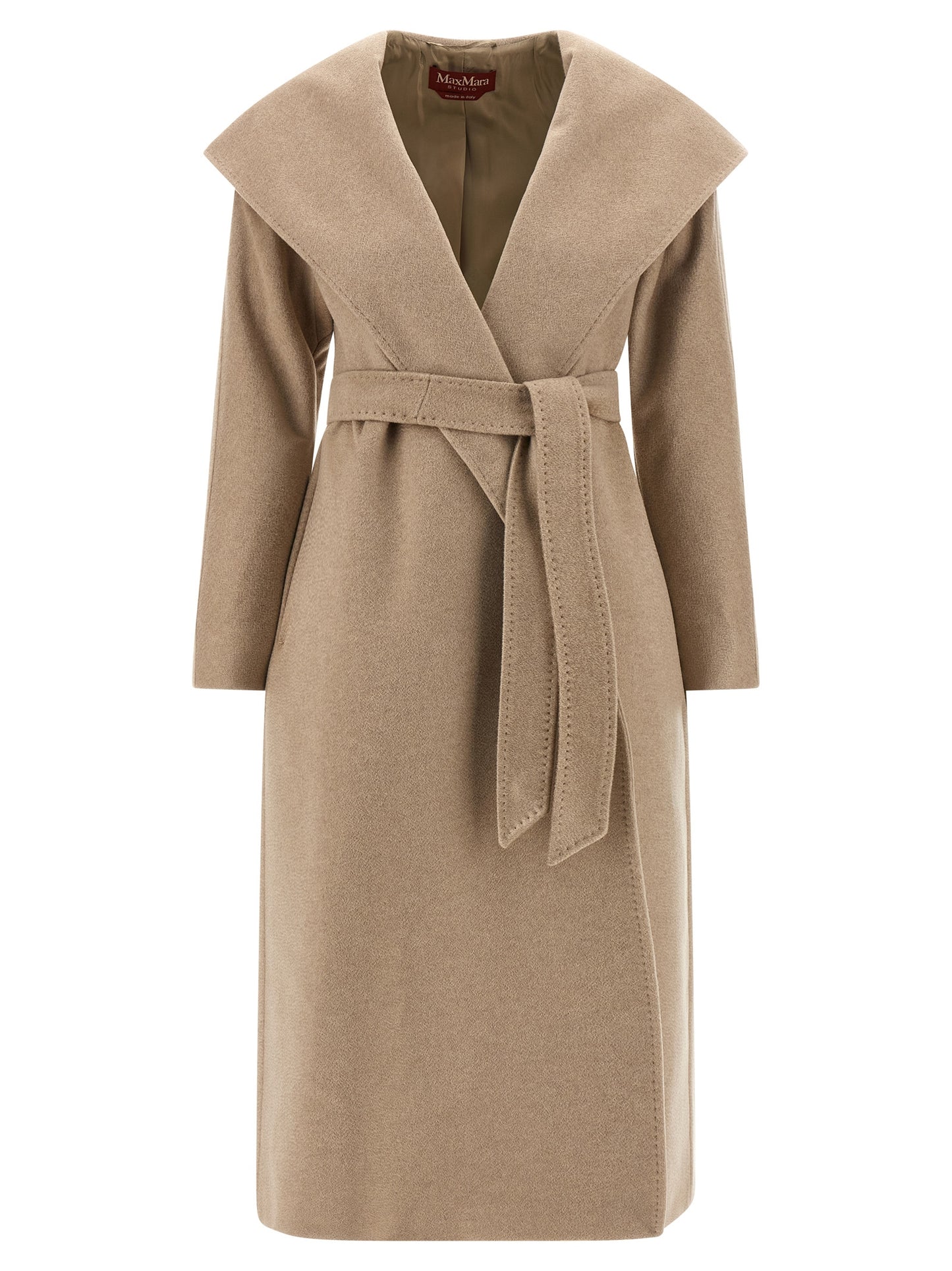 Max Mara Beiger Kaschmir-Mantel