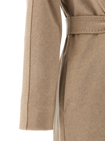 Max Mara Beiger Kaschmir-Mantel