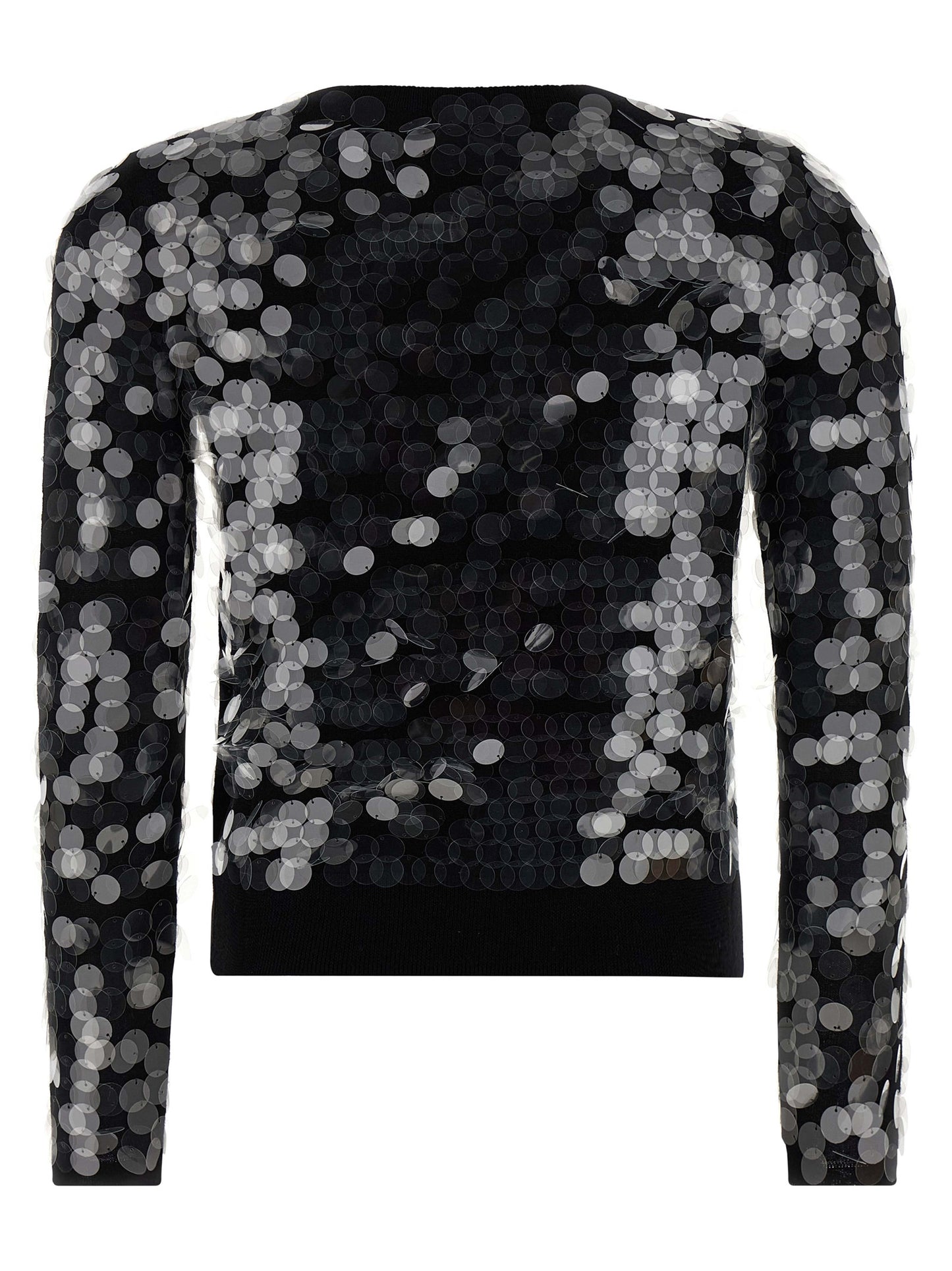Max Mara Schwarzer Cardigan aus Schurwolle