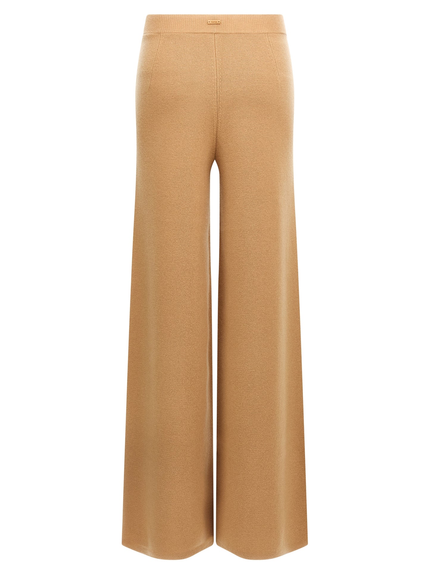 Max Mara Braune Woll-Freizeithose
