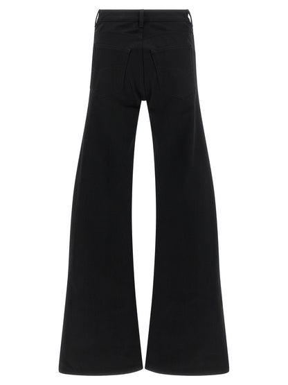 Balenciaga Schwarze Baumwoll-Schlagjeans