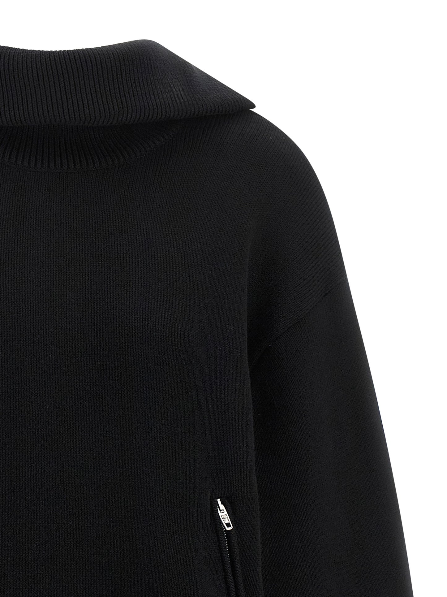 Balenciaga Schwarzer Baumwollcardigan